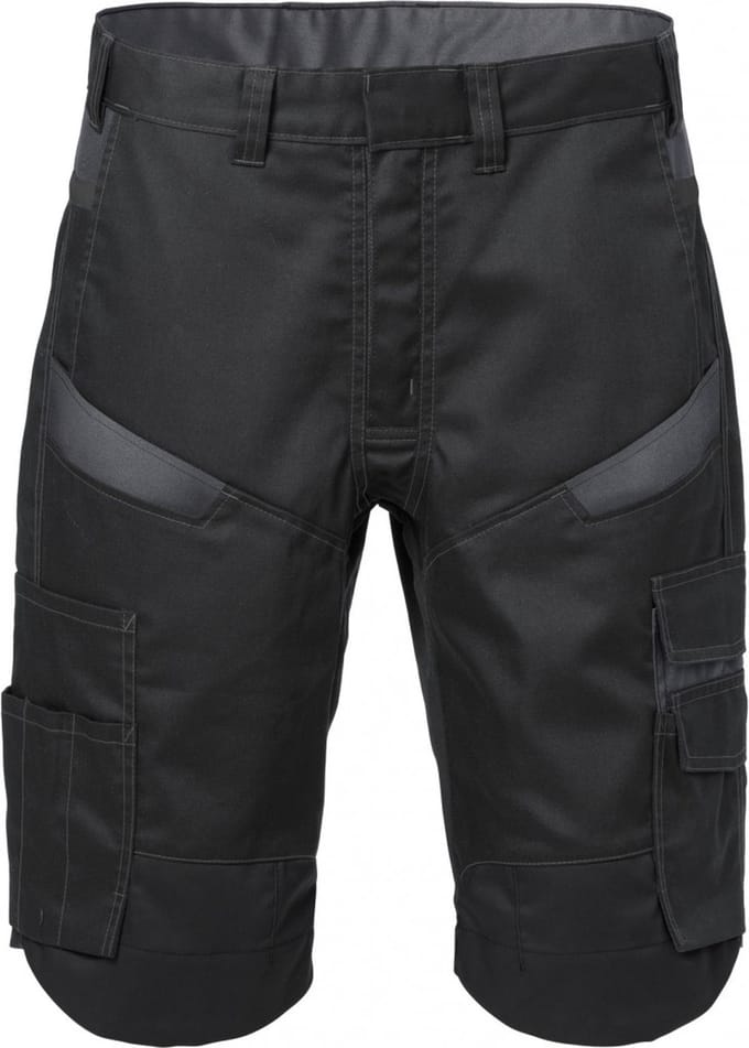 Fristads Korte Broek 2562 Stfp - Zwart/Grijs - C44
