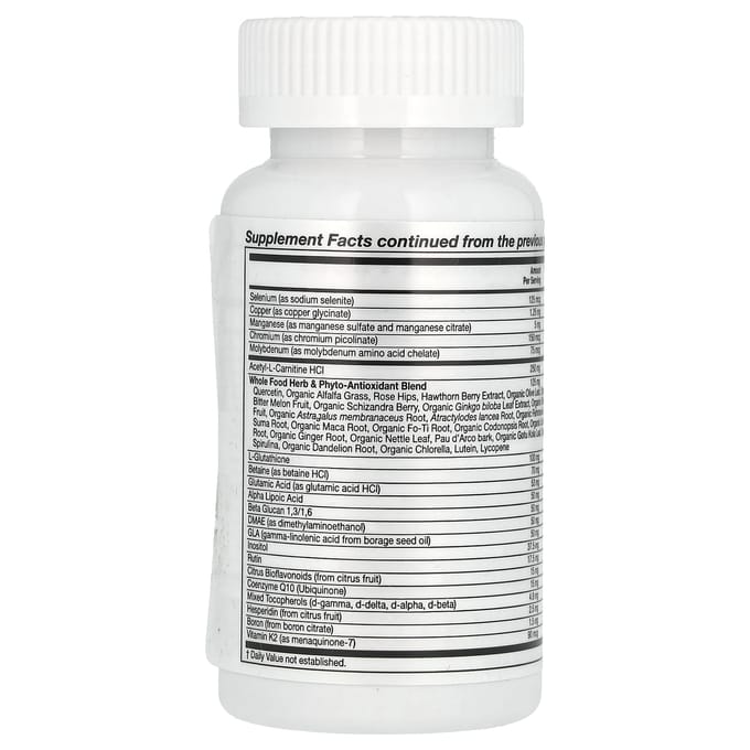 Super Nutrition, Super Immunité, multivitamine renforçant l'immunité, contenant du glutathion, 60 comprimés