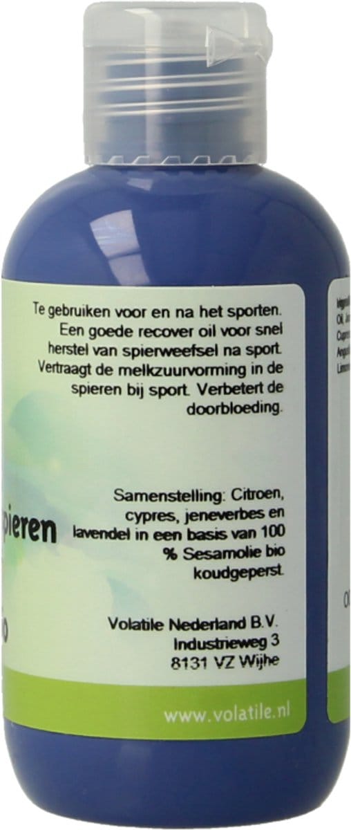 Volatile Massageolie sesam belaste spieren 100 Milliliter