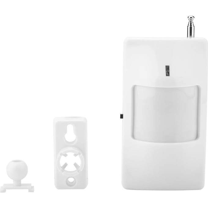 433mHZ Draadloze PIR-sensor Bewegingsmelder voor Huisbeveiliging Alarmsysteem white