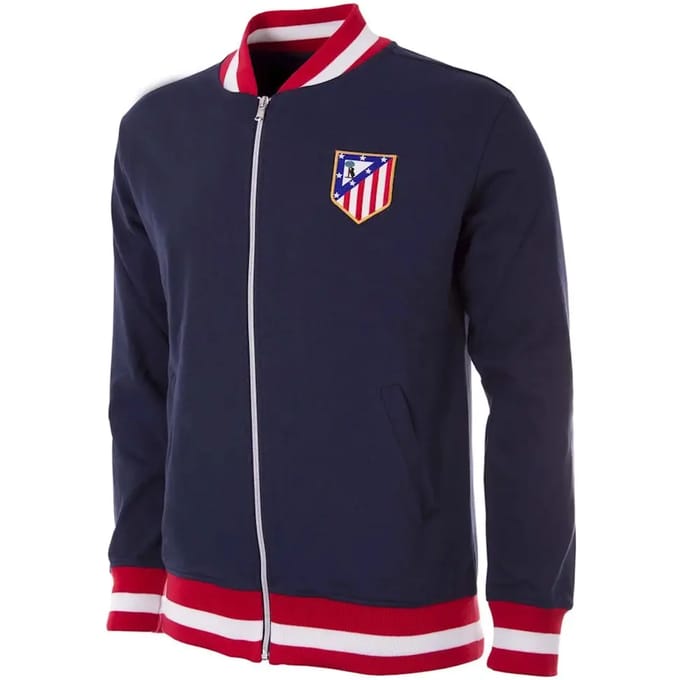 COPA - Atletico de Madrid 1969 Retro Voetbalvest - Heren - Blauw - M