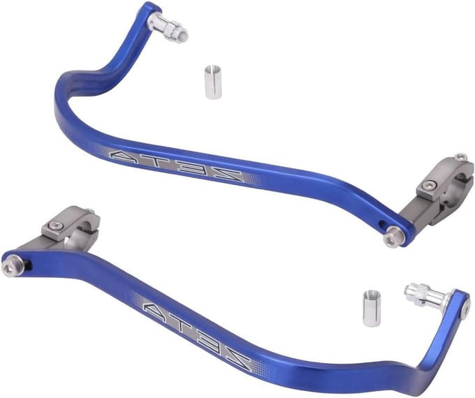 Handbeschermers Motor - Valbeugels Stuur - Bescherming Motor - Drop Down Bend - 1 1/8 inch - Blauw