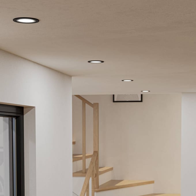 EGLO Nafferton Hanglamp - E27 - 80 cm - Hout - Zwart|Bruin