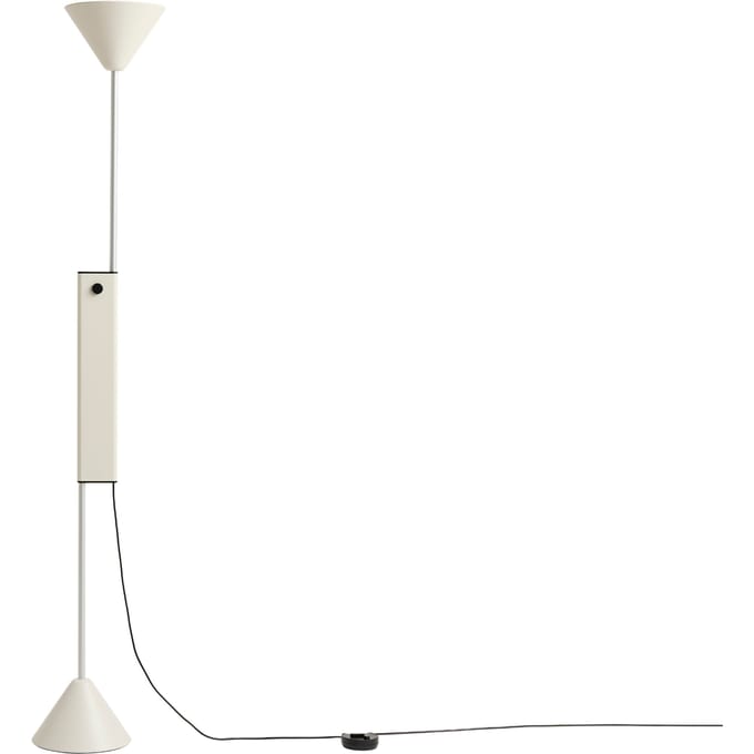 HAY Twist Vloerlamp Crème Wit