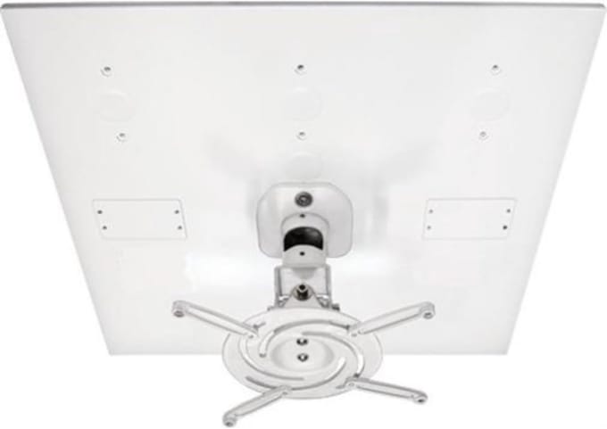 Universele Verstelbare Projectorbeugel voor Plafondtegel (2x2ft), Snelle Montage