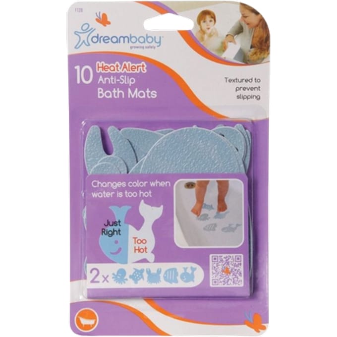 Dreambaby Heat Alert Antislip Badmatten – 10 stuks