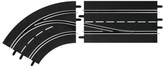 Carrera Digital 132 Spoorwissel - Links