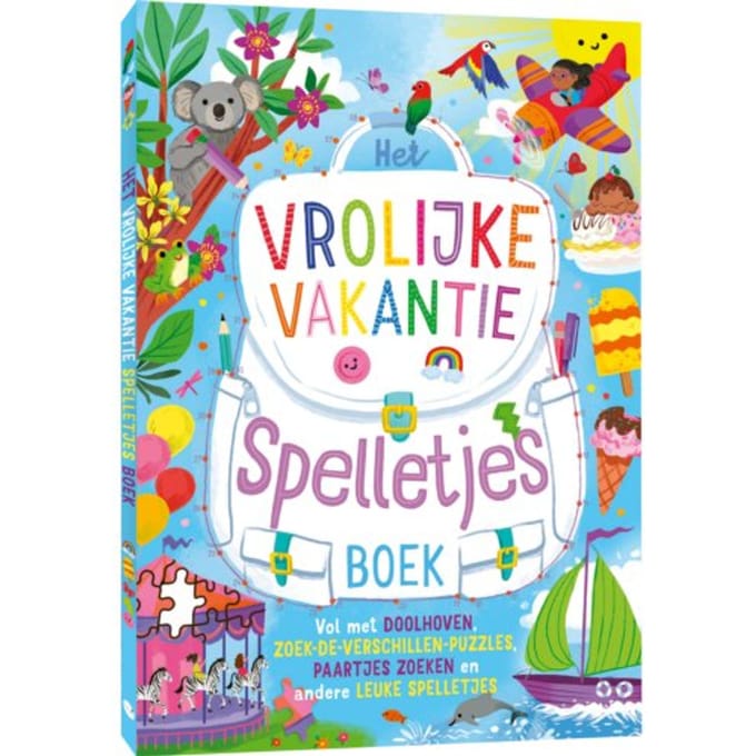 Het Vrolijke Vakantie Spelletjesboek