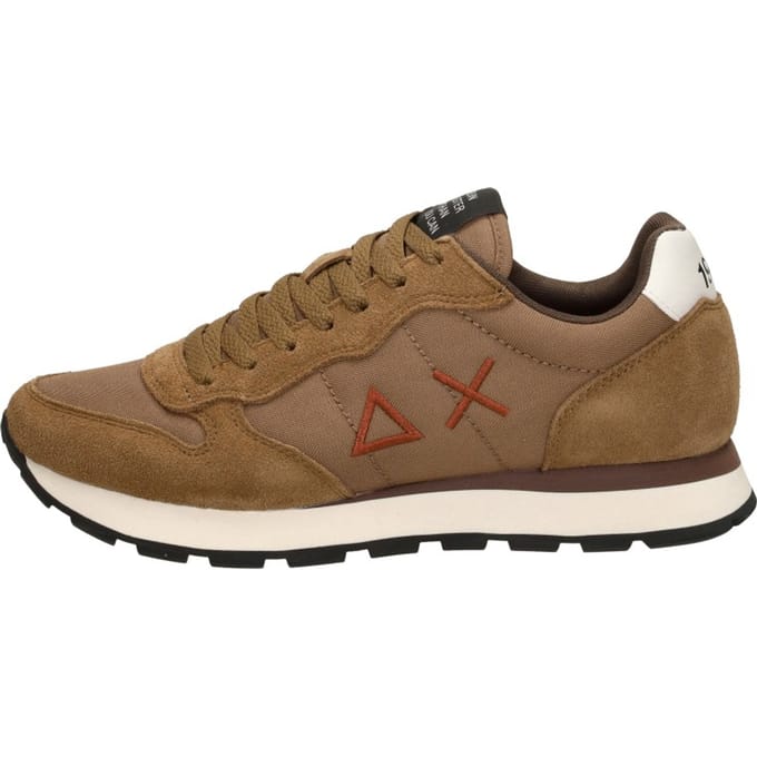 Sun68 Tom Solid Nylon Men Sneakers - Heren - Camel - Maat 41