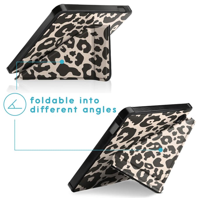 imoshion Design Vouwbare Bookcase voor de Kobo Libra Colour - Leopard