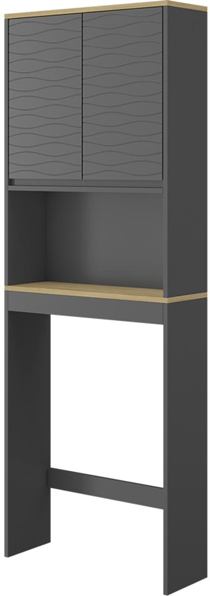 Vicco Livia Toiletkast – 60 x 163 cm Antraciet