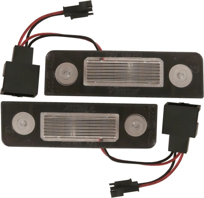 Skoda Octavia 1Z en Roomster LED kentekenverlichting unit