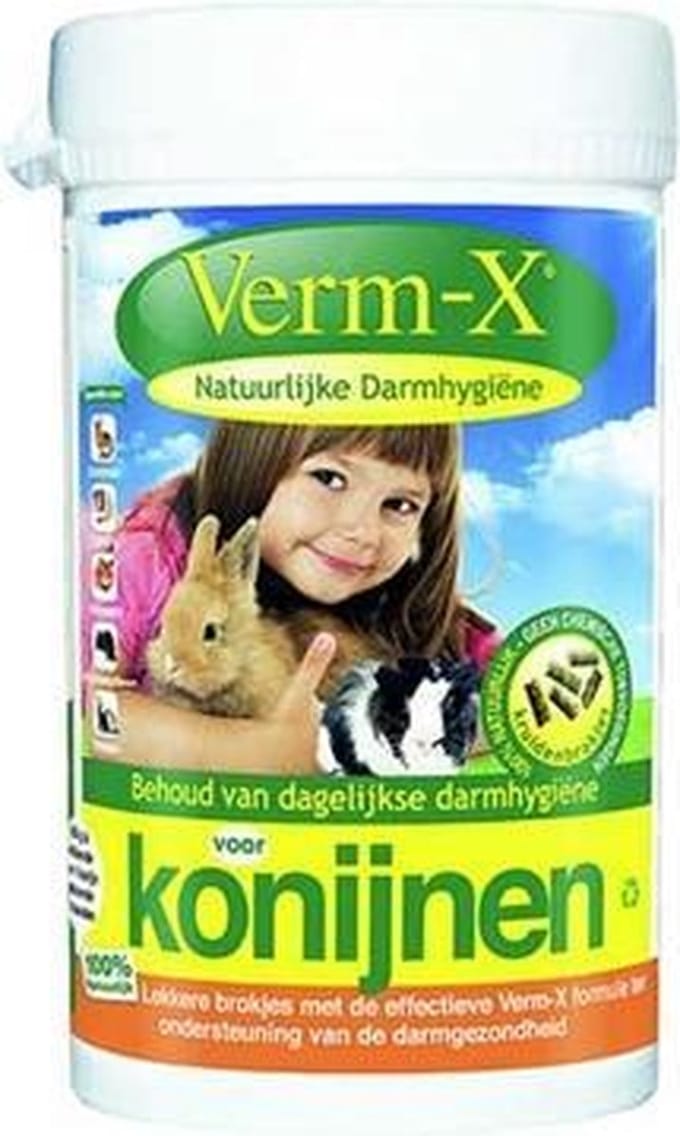 Zzzverm-X Brokjes Konijn - 180 GR