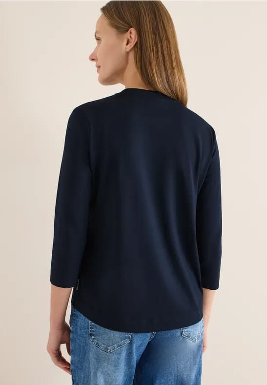 Shirt met print aan de voorkant