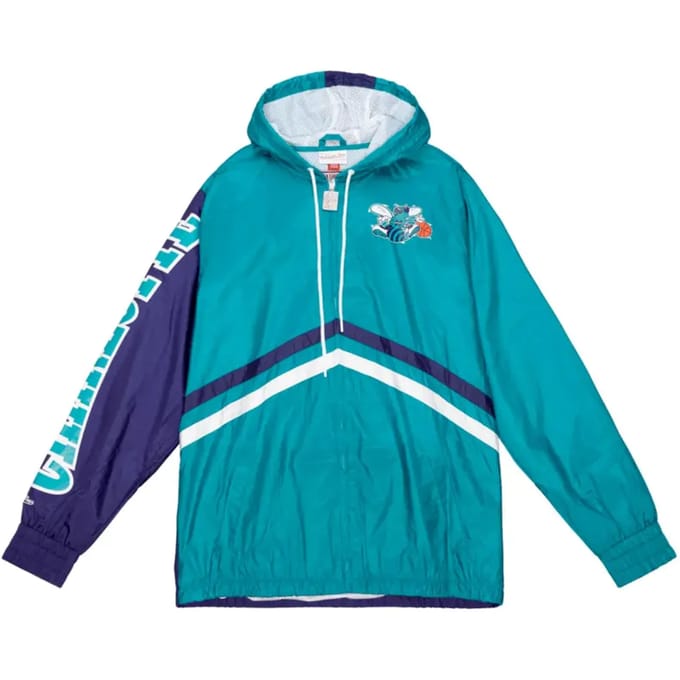 Herenwindjack NBA Undeniable windjack met volledige ritssluiting Hardwood Classics Chahor Blue