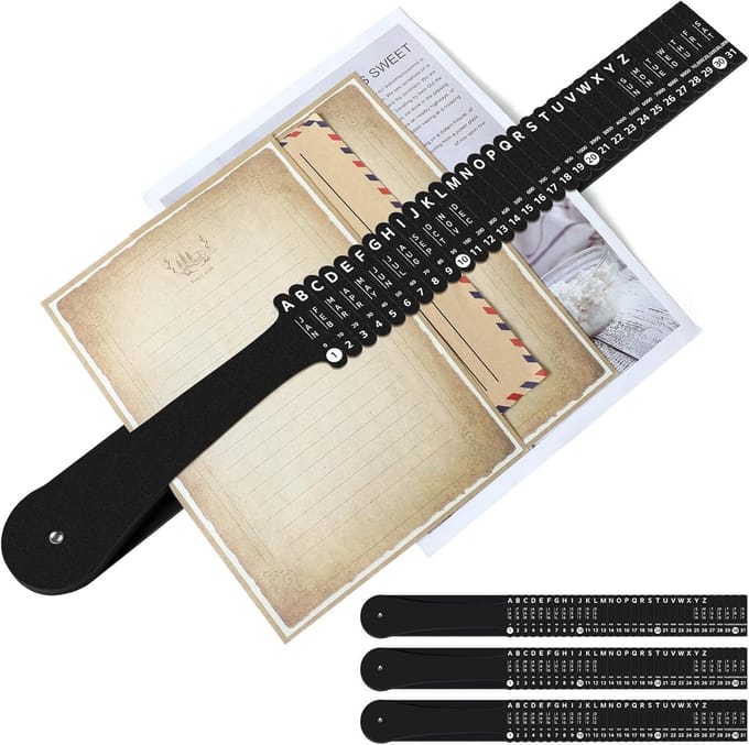 Document Sorteer Organizer - Papier Houder - Bureau Organisatie - Compact Rechtopstaand - 64 x 597 cm - Zwart