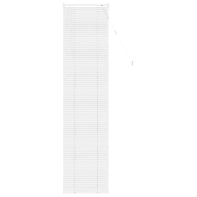 vidaXL - Venetiaanse - jaloezie - Wit - 213 - x - 40 - cm - 25 - mm - PVC