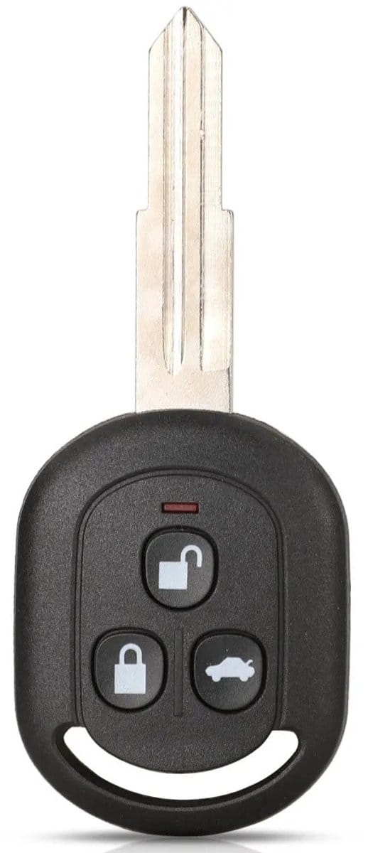XEOD Autosleutelbehuizing - sleutelbehuizing auto - sleutel - Autosleutel / Geschikt voor: Chevrolet 3 knops