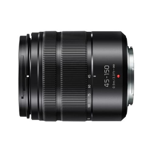 Panasonic AF 45-150mm f/4.0-5.6 OIS asph.  zwart Micro Vier Derde