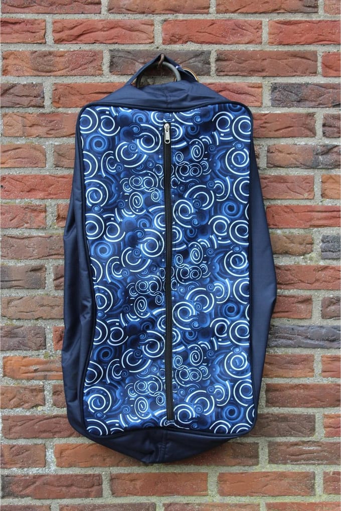 MHS Hoofdsteltas One Size Navy Curl