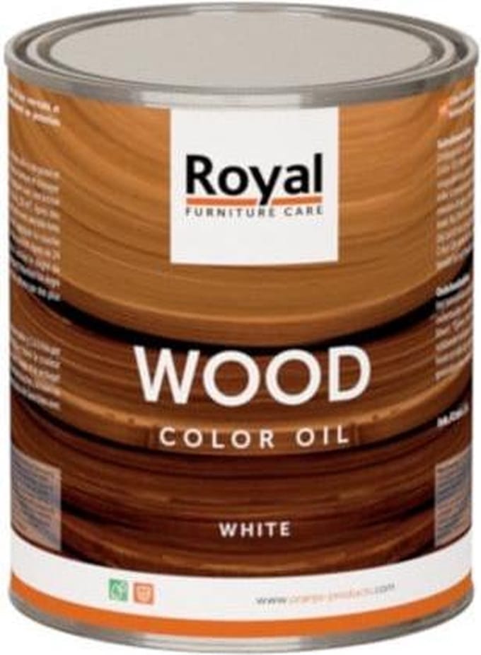 Royal Beitsolie Wood Wit - 1ltr