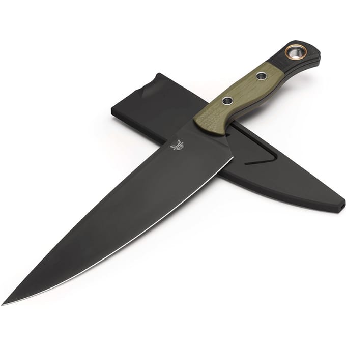 Benchmade Chef Knife OD Green G10 Koksmes Met CPM-154 Staal En DLC-Coating