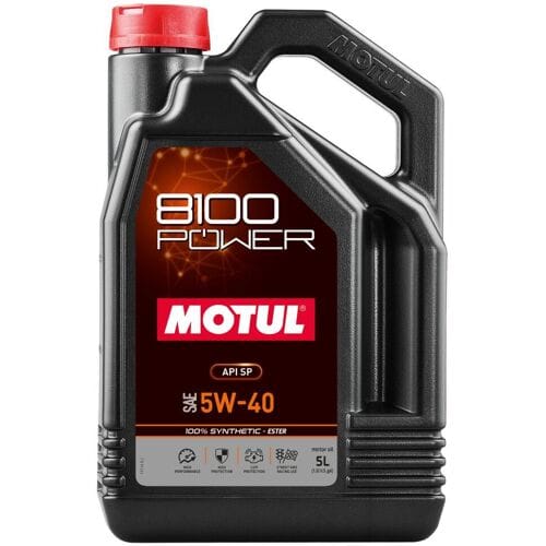 Motorolie MOTUL 111809 8100 POWER 5W40 5L