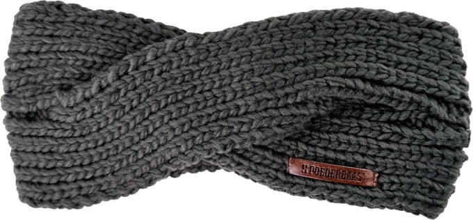 Poederbaas Hoofdband (Sport) - Maat One size  - Unisex - donkergrijs