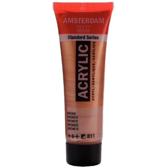Verf - Acryl - 811 - Brons - Amsterdam - 20ml