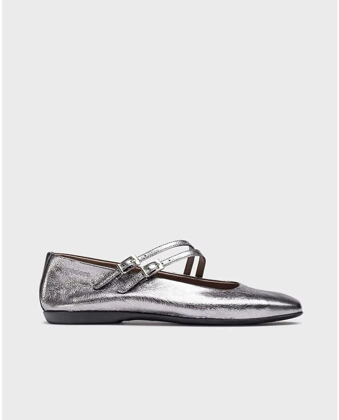 Wonders Eider Mary Jane Ballerina´s Zilver EU 38 Vrouw