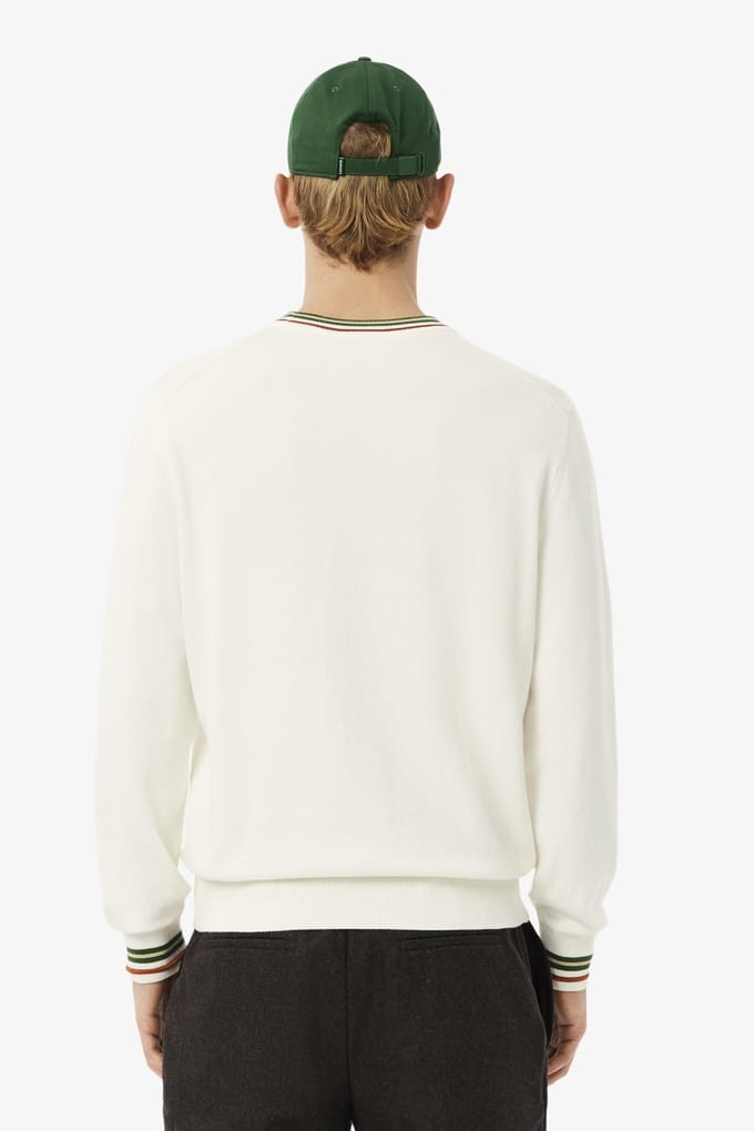 Regular fit pullover van pure wol
