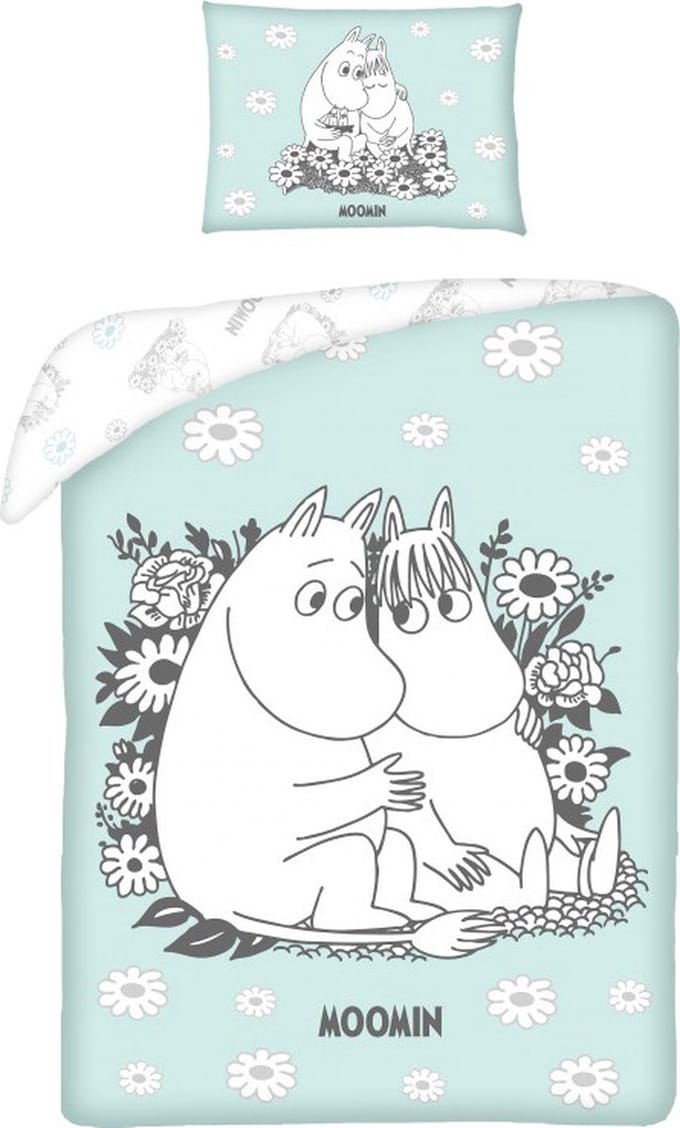 Moomin BABY Dekbedovertrek - 100 x 135 cm - Katoen