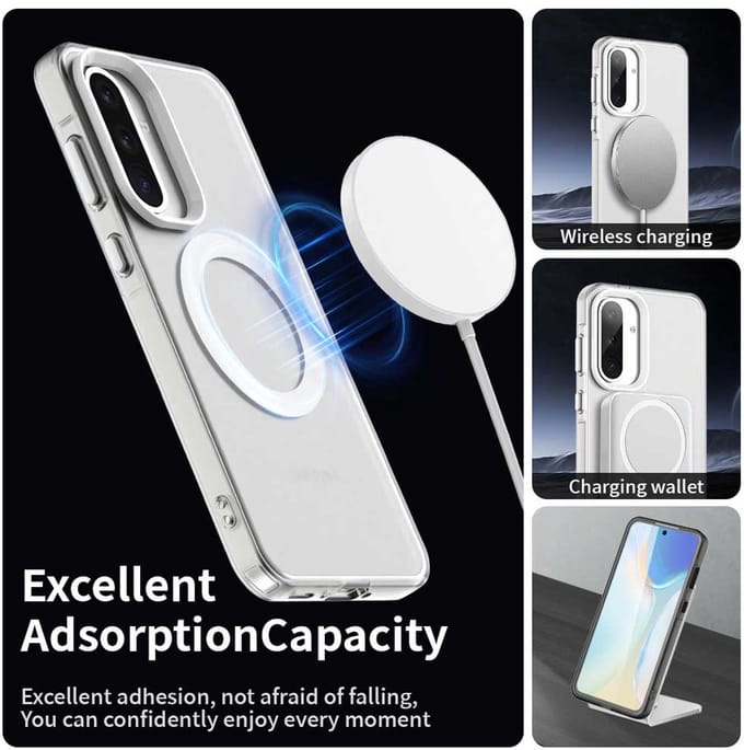 Techsuit - CandyCase MagSafe - Samsung Galaxy A56 5G - White