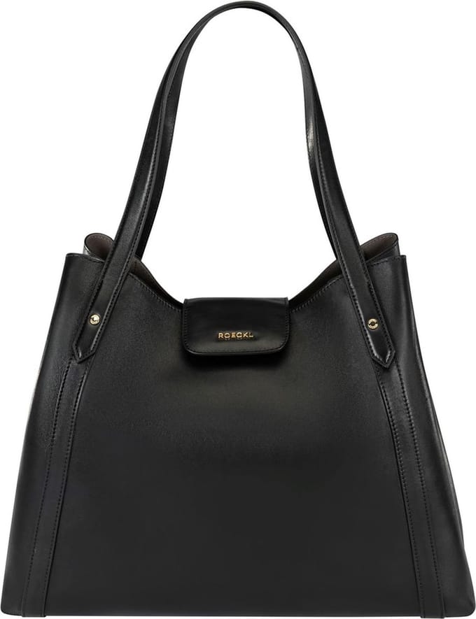 ROECKL Schoudertas Florence Shopper Black Zwart