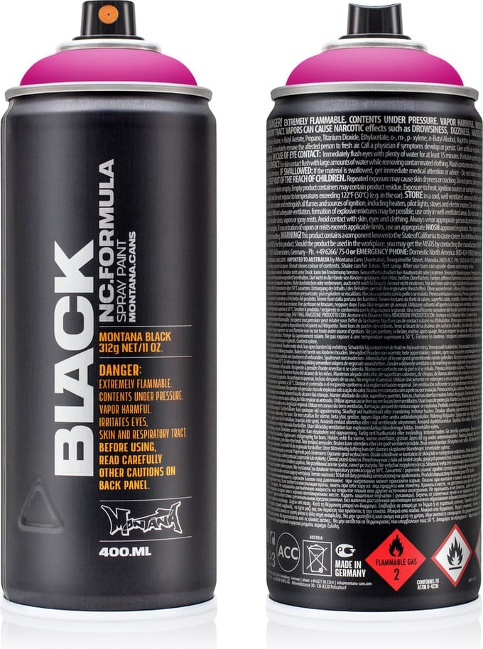 Montana BLACK 3150 Freak spuitbus 400ml