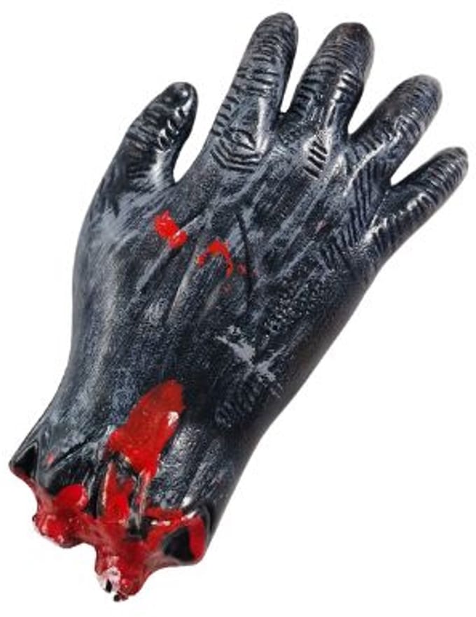 afgehakte hand zombie - Halloween