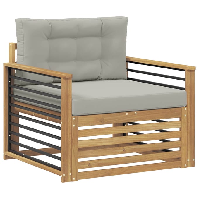 vidaXL - Buitensofa - Polyester - Wit