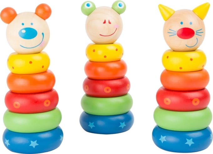 Dieren stapeltoren mini perstuk