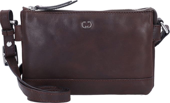 GERRY WEBER Schoudertas Avondtas Segovia Shoulderbag SHZ Dark Brown Bruine