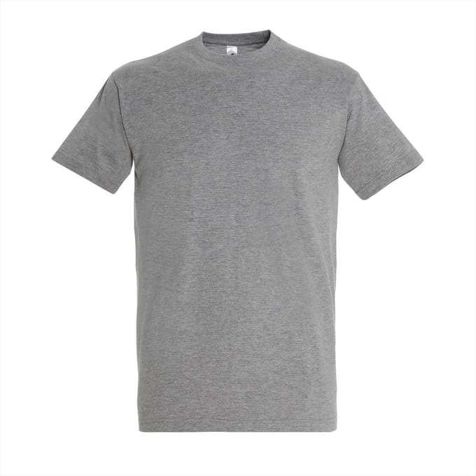 SOL'S Imperial T-Shirt L190 - Grey Melange - S