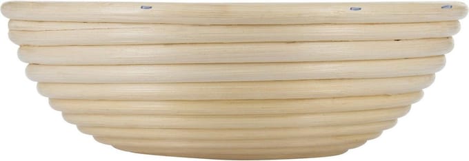 Westmark Rijsmandje, voor 1500-2000 g brooddeeg, rond, diameter: 24,5 cm, rotan, lichtbeige