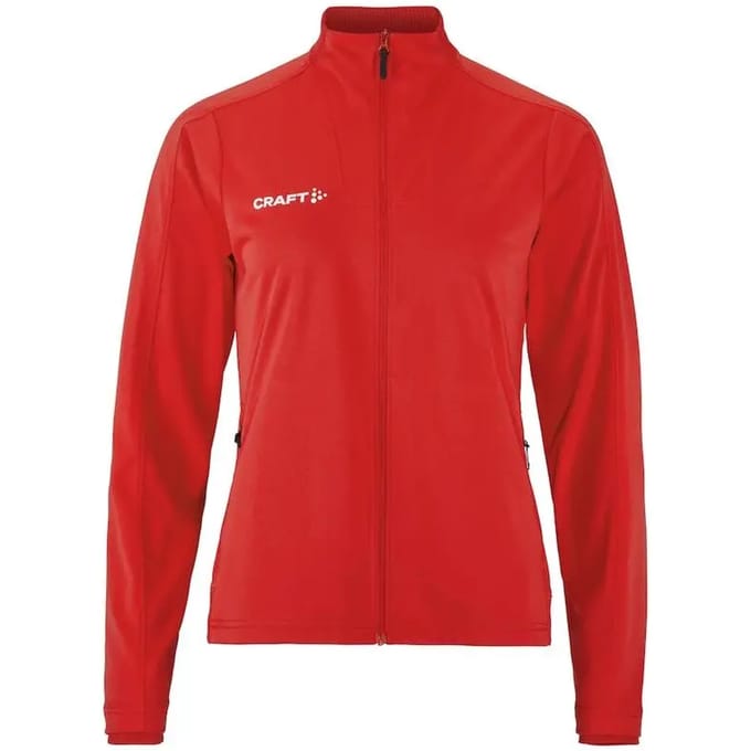 Craft Evolve 2.0 Top Full Zip Dames - Rood | Maat: XS
