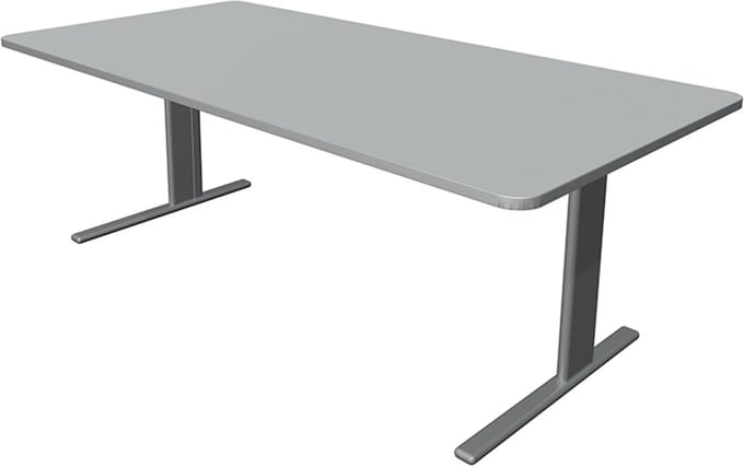 Bureau Unic comfort grijs 200x100cm