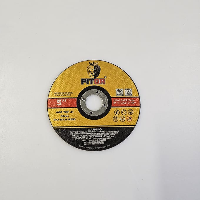 Slijpschijf - slijpschijven Ø125mm x 1mm x 1 stuks (PITOR®)