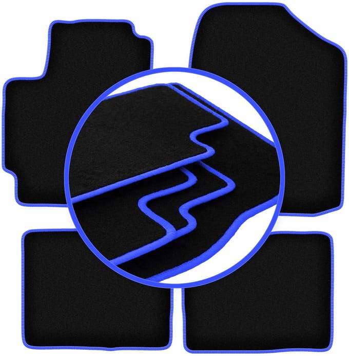 CARLUX-BLUE automatten voor: Daihatsu Sirion III M300 hatchback (2004-2010)