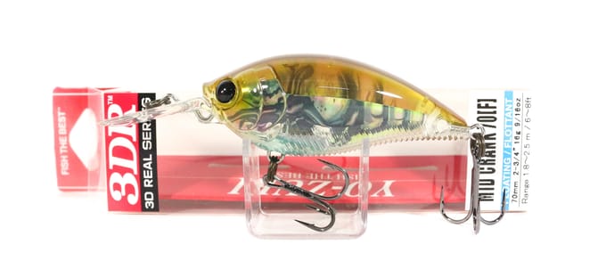 Yo Zuri Duel 3DR Mid Crank 70F Drijvend kunstaas R1318-RGCF (6748) gray