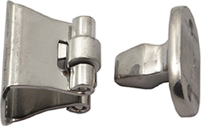 Deurvastzetter 29 mm RVS-304 (A2)