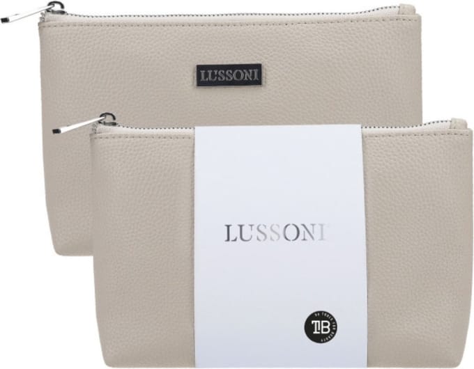 Reistasje Lussoni 23 x 14 x 7,5 cm Beige