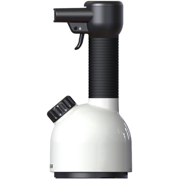 Laurastar IGGI Pure White, Zuiverende Stomer, Desinfecteert, Reinig stoffen en voorwerpen, Compacte Draagbaar en Design (Wit)