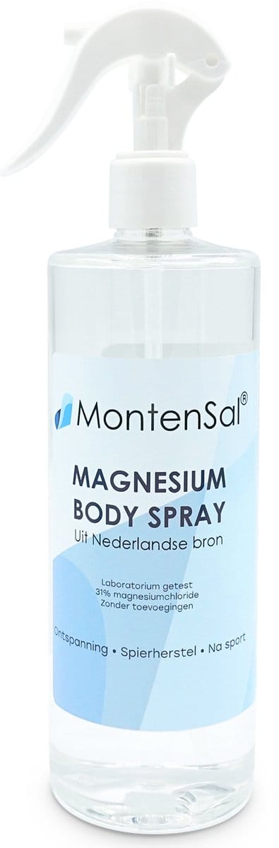 MontenSal - Magnesium Spray - Zechstein Nederlandse Bron - 500 ml